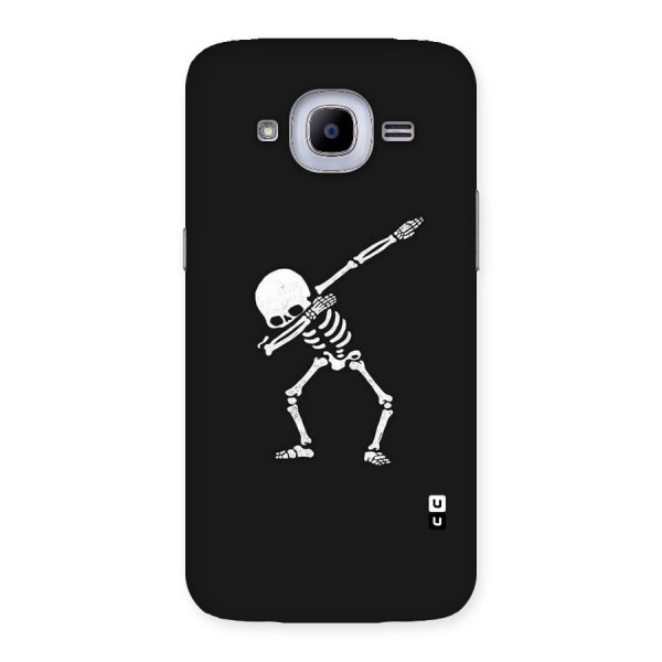 Skeleton Dab White Back Case for Samsung Galaxy J2 2016
